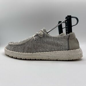 Hey Dude Women’s Wendy Stretch Cloud Size 5 121412864 Slip On Casual Shoe Canvas